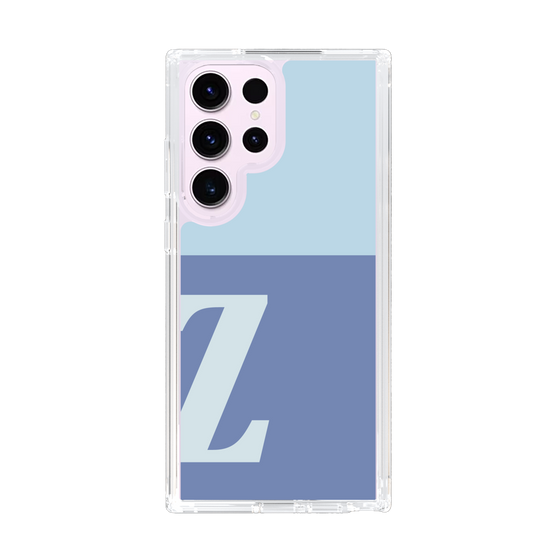 Slim Protection Case［ Original - initial two tone - Z blue ］