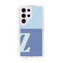 Slim Protection Case［ Original - initial two tone - Z blue ］