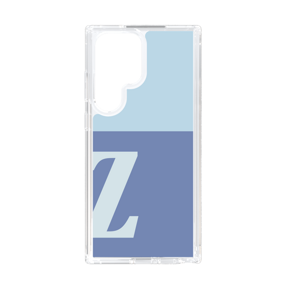Slim Protection Case［ Original - initial two tone - Z blue ］