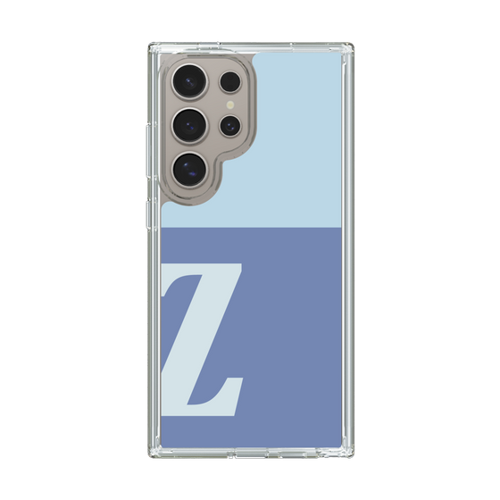 Slim Protection Case［ Original - initial two tone - Z blue ］