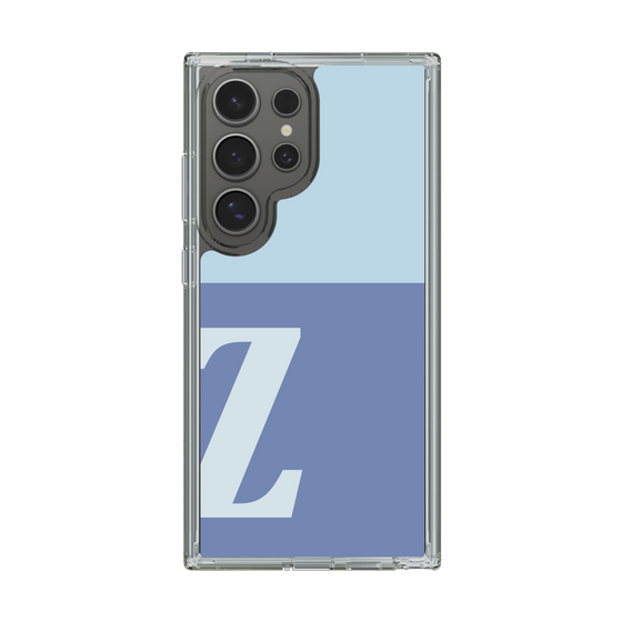 Slim Protection Case［ Original - initial two tone - Z blue ］