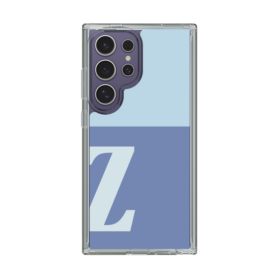 Slim Protection Case［ Original - initial two tone - Z blue ］