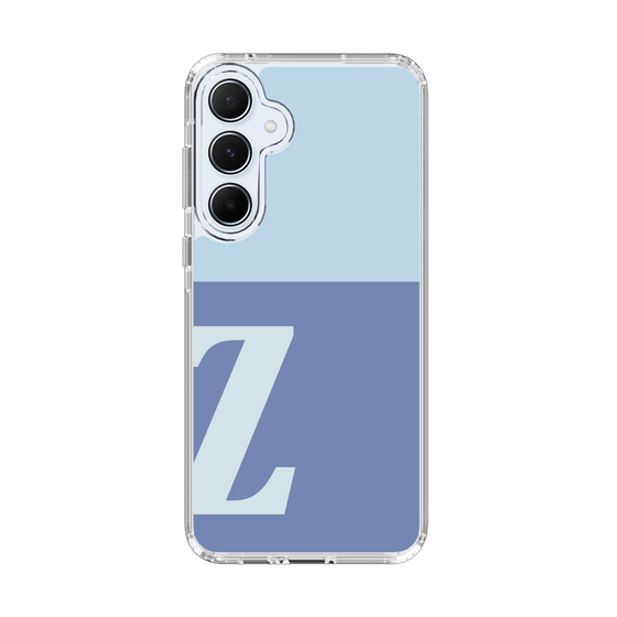Slim Protection Case［ オリジナル - initial two tone - Z blue ］