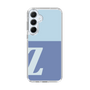 Slim Protection Case［ オリジナル - initial two tone - Z blue ］