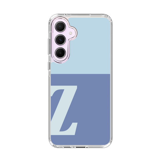 Slim Protection Case［ オリジナル - initial two tone - Z blue ］