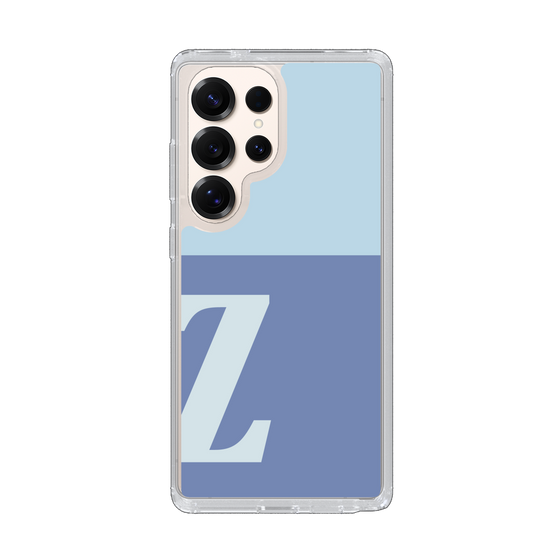 Slim Protection Case［ Original - initial two tone - Z blue ］