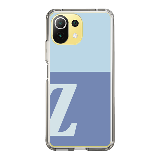 Slim Protection Case［ Original - initial two tone - Z blue ］