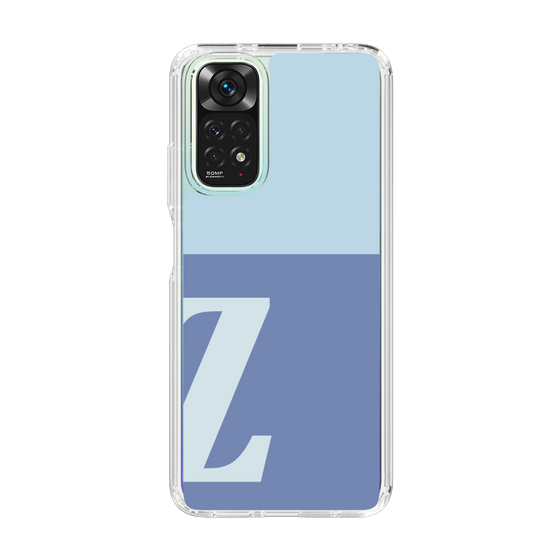 Slim Protection Case［ Original - initial two tone - Z blue ］