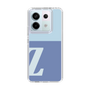 Slim Protection Case［ Original - initial two tone - Z blue ］