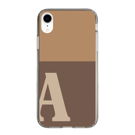 Slim Protection Case［ Original - initial two tone - A brown ］