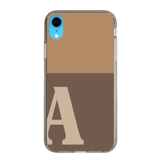 Slim Protection Case［ Original - initial two tone - A brown ］
