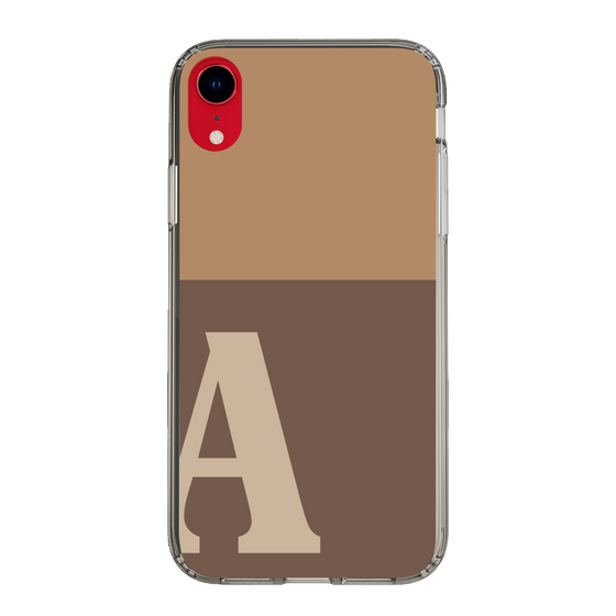 Slim Protection Case［ Original - initial two tone - A brown ］