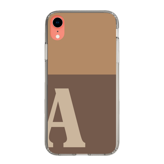 Slim Protection Case［ Original - initial two tone - A brown ］