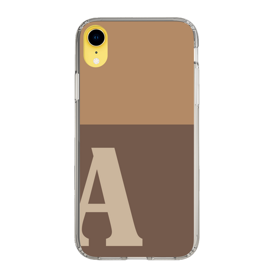 Slim Protection Case［ Original - initial two tone - A brown ］