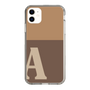 Slim Protection Case［ Original - initial two tone - A brown ］