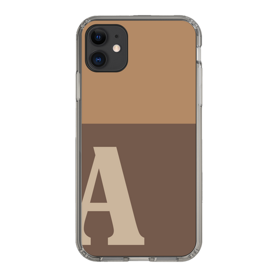 Slim Protection Case［ Original - initial two tone - A brown ］