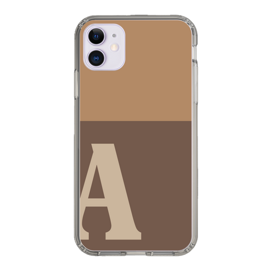 Slim Protection Case［ Original - initial two tone - A brown ］