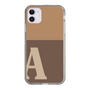 Slim Protection Case［ Original - initial two tone - A brown ］