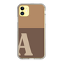Slim Protection Case［ Original - initial two tone - A brown ］