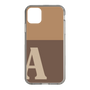 Slim Protection Case［ Original - initial two tone - A brown ］