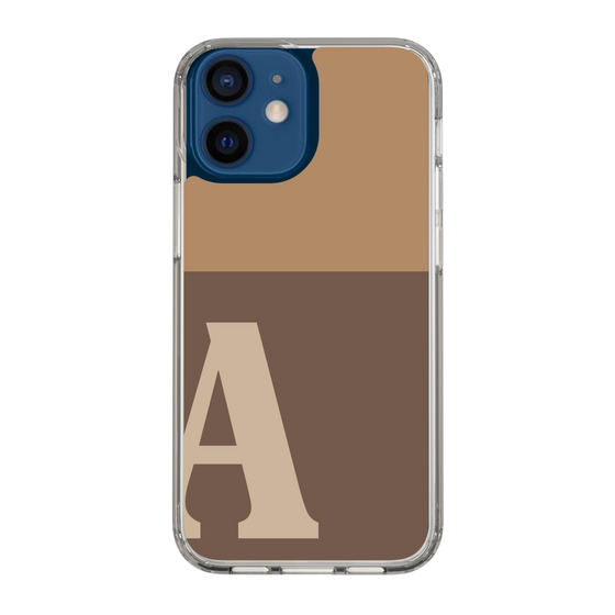 Slim Protection Case［ Original - initial two tone - A brown ］
