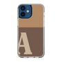Slim Protection Case［ Original - initial two tone - A brown ］