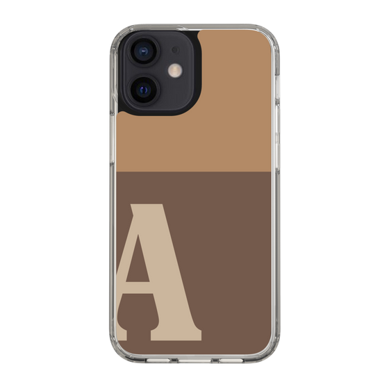 Slim Protection Case［ Original - initial two tone - A brown ］