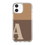 Slim Protection Case［ Original - initial two tone - A brown ］