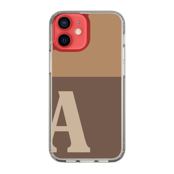 Slim Protection Case［ Original - initial two tone - A brown ］