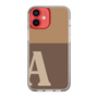 Slim Protection Case［ Original - initial two tone - A brown ］