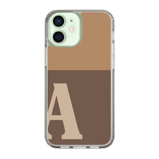 Slim Protection Case［ Original - initial two tone - A brown ］