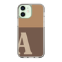 Slim Protection Case［ Original - initial two tone - A brown ］