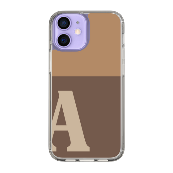 Slim Protection Case［ Original - initial two tone - A brown ］
