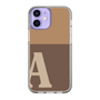 Slim Protection Case［ Original - initial two tone - A brown ］