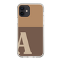 Slim Protection Case［ Original - initial two tone - A brown ］