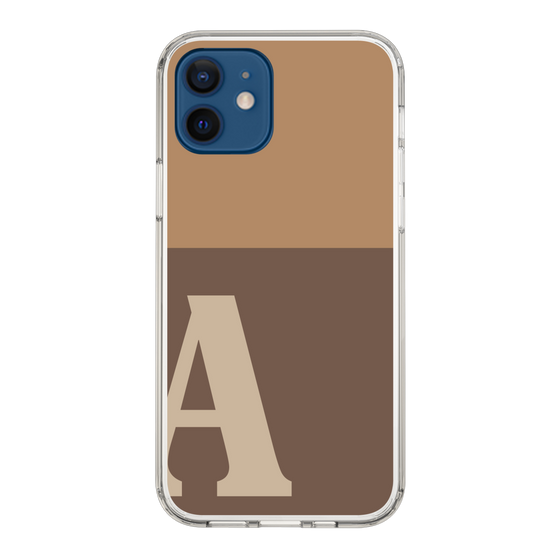 Slim Protection Case［ Original - initial two tone - A brown ］