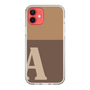 Slim Protection Case［ Original - initial two tone - A brown ］