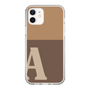 Slim Protection Case［ Original - initial two tone - A brown ］
