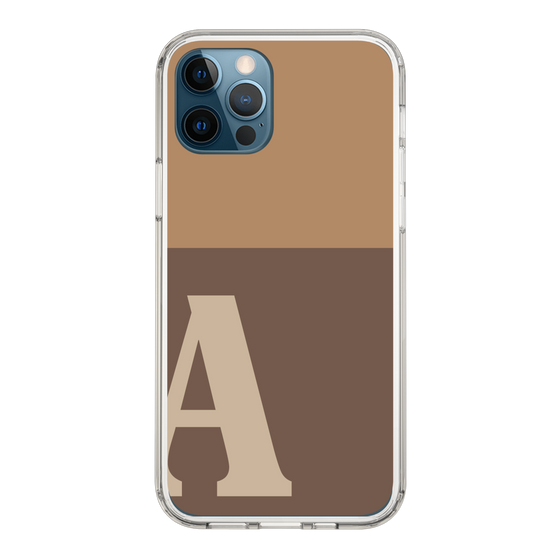 Slim Protection Case［ Original - initial two tone - A brown ］
