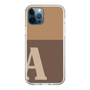 Slim Protection Case［ Original - initial two tone - A brown ］