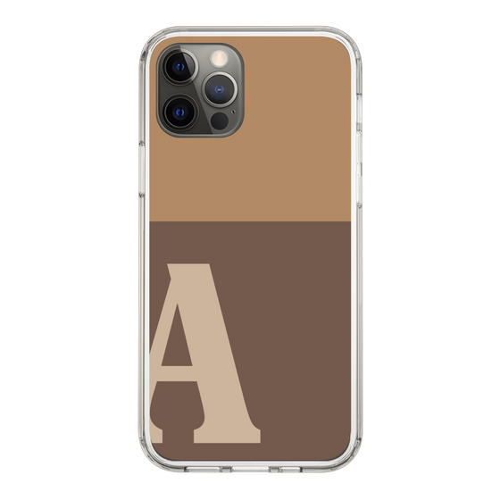 Slim Protection Case［ Original - initial two tone - A brown ］