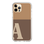 Slim Protection Case［ Original - initial two tone - A brown ］