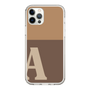 Slim Protection Case［ Original - initial two tone - A brown ］