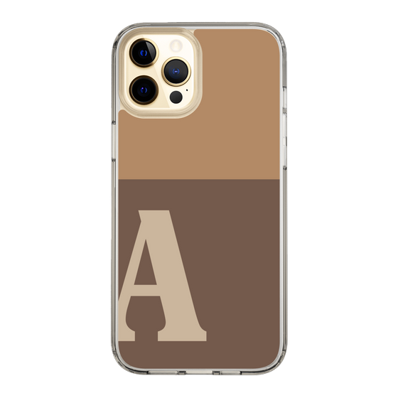 Slim Protection Case［ Original - initial two tone - A brown ］