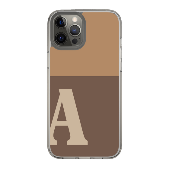 Slim Protection Case［ Original - initial two tone - A brown ］