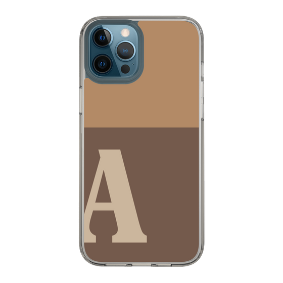 Slim Protection Case［ Original - initial two tone - A brown ］