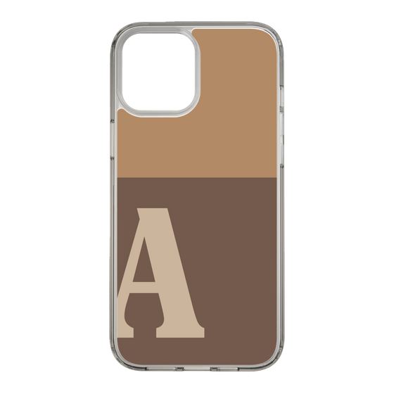 Slim Protection Case［ Original - initial two tone - A brown ］