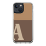 Slim Protection Case［ Original - initial two tone - A brown ］