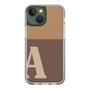 Slim Protection Case［ Original - initial two tone - A brown ］