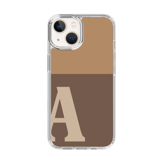 Slim Protection Case［ Original - initial two tone - A brown ］
